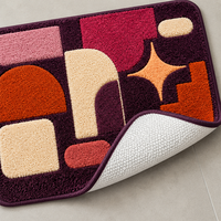 Tapis personnalisé avec logo imprimé, design sur mesure, tapis en polyester fabriqué à la machine, antidérapant, tapis d'intérieur, tapis sur mesure