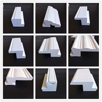 Composants de volets en PVC à lattes imitation bois, modernes, écologiques, imperméables, anti-rayures, à cadre en Z, résistants à l'humidité, directement de l'usine