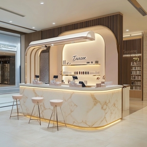 <span class=keywords><strong>Kiosque</strong></span> élégant de vernis à ongles de presse de centre commercial de beauté d'affichage d'ongles avec des armoires de mur support attrayant de stand de centre commercial - Product Image 3