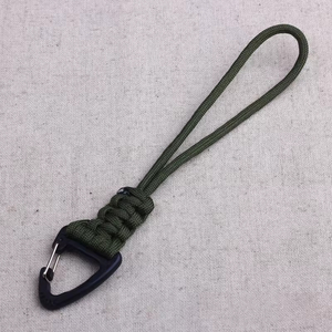 Cordon de parachute en nylon, mini-tresse durable pour la survie d'urgence et l'autodéfense, porte-clés pour la chasse en extérieur - Product Image 6