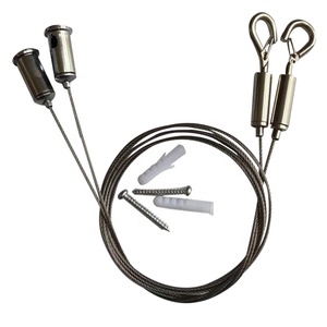 Treo Trần An Toàn Treo Dây Thép Với Điều Chỉnh Móc Cho Bảng Treo Led - Product Image 1