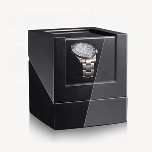 MINEESI Boîtier de remontoir de <span class=keywords><strong>montre</strong></span> automatique rotatif simple, personnalisé avec logo, finition brillante, OEM ODM, en bois, de <span class=keywords><strong>luxe</strong></span>, protecteur et durable - Product Image 5