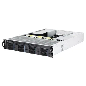 Good Price High Performance 2u Xeon E5-2600 V3V4 2678v3 12core 4T SATA 7.2K 3.5" HDD 2u8 Bays Storage Rack Hot-Swap Server