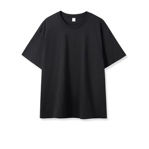 เสื้อยืดผ้าฝ้ายโอเวอร์ไซส์สำหรับผู้ชายเสื้อโอเวอร์ไซซ์ผ้าคอตตอนแนวสตรีทเปล่าสะพายไหล่สำหรับ230gsm - Product Image 6