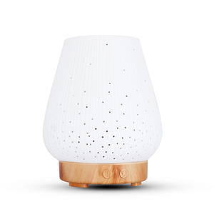 Difusor de Aroma Cerámico Lianzan Mist de 0.5L con Luz LED, Humidificador Ultrasónico para Hogar, Oficina y Escritorio - Product Image 2