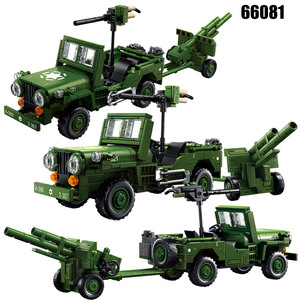 457pcs <span class=keywords><strong>willys</strong></span> Mb quân đội Mỹ xe tải WW2 <span class=keywords><strong>Jeep</strong></span> xe quân sự <span class=keywords><strong>Jeep</strong></span> off-road Xe gạch Xe nhựa mô hình Kit khối xây dựng bộ - Product Image 1