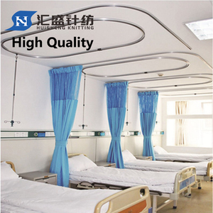 Flame retardant ceiling privacy divider vest emergency medical hospital cubicle curtains bedding - Product Image 3