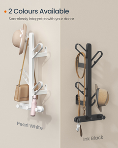 <span class=keywords><strong>Perchero</strong></span> de Pared <span class=keywords><strong>Industrial</strong></span> de Acero al por Mayor con 6 Ganchos - <span class=keywords><strong>Perchero</strong></span> Extensible Duradero para Sala de Estar, Dormitorio, Baño, Hotel, Gimnasio - Product Image 5