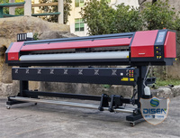 Machine à jet d'encre xp600, impression de toile de drapeau de publicité extérieure, signtech roll up, imprimante de bannière flexible en pvc, prix bon marché 2.5m 3.2m, à vendre