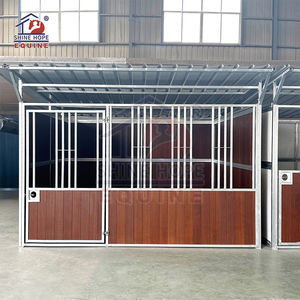 Bao phủ ngựa corral xách tay Ngựa nhà ở gỗ ngựa nơi trú ẩn trong kích thước khác nhau - Product Image 6