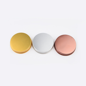 Spot Goods Best Seller Pot de crème pour le <span class=keywords><strong>visage</strong></span> 120ml 150ml 200ml 250ml Pots en plastique brun ambré avec couvercle en aluminium - Product Image 6