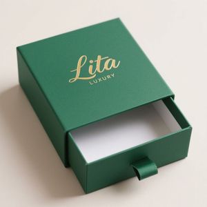 Small Shallow Book Style Magnetic Closure Small pink <b>Present</b> Paper Gift <b>Boxes</b> Support Custom logo Custom Colour Packaging Box - Product Image 1