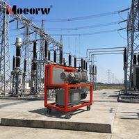 Unidad de Bombeo de Vacío de Gas SF6 Trifásica de 380V MOEORW-W6815 para Mantenimiento de Interruptores de Alto Voltaje