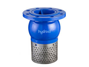 Clapet d'<span class=keywords><strong>aspiration</strong></span> (vanne à clapet d'<span class=keywords><strong>aspiration</strong></span>) en acier <span class=keywords><strong>Crepine</strong></span>, conçu pour l'<span class=keywords><strong>eau</strong></span> potable, les liquides non corrosifs et les eaux usées municipales - Product Image 1