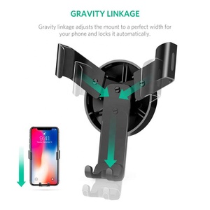 Venta caliente de alta calidad <span class=keywords><strong>Garvity</strong></span> Portable Phone Stand Auto Car Air Vent Mount Holder para teléfono Car Phone Holder - Product Image 2