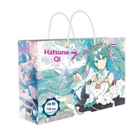 Juego Completo de Bolsas de Regalo con Temática de Anime, Insignias, Marcapáginas, Adornos Colgantes, Accesorios Festivos para Juegos, Bodas, Cumpleaños, Navidad