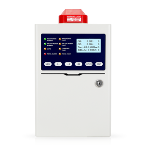 For BH-KZ101 Fixed High Accuracy (5%F.S) Multi-Gas Detector Methane Oxygen 4~20mA/RS485 <b>Wall</b>-Mounted <b>Cabinet</b> Type 4-16 Gas - Product Image 1