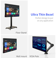 Vente flash : Ordinateur tout-en-un industriel avec écran tactile de 13,3, 15,6 et 18,5 pouces, Windows, Linux, Android OS, moniteurs à écran tactile