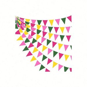 Banderines Decorativos Triangulares Coloridos para Festivales, de Diferentes Tamaños, Precio de Fábrica, Venta al Por Mayor - Product Image 4