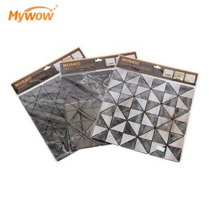 2023 nouveau 30x30CM autocollant auto-adhésif OEM emballage pour <span class=keywords><strong>Amazon</strong></span> mur mosaïque autocollant - Product Image 2