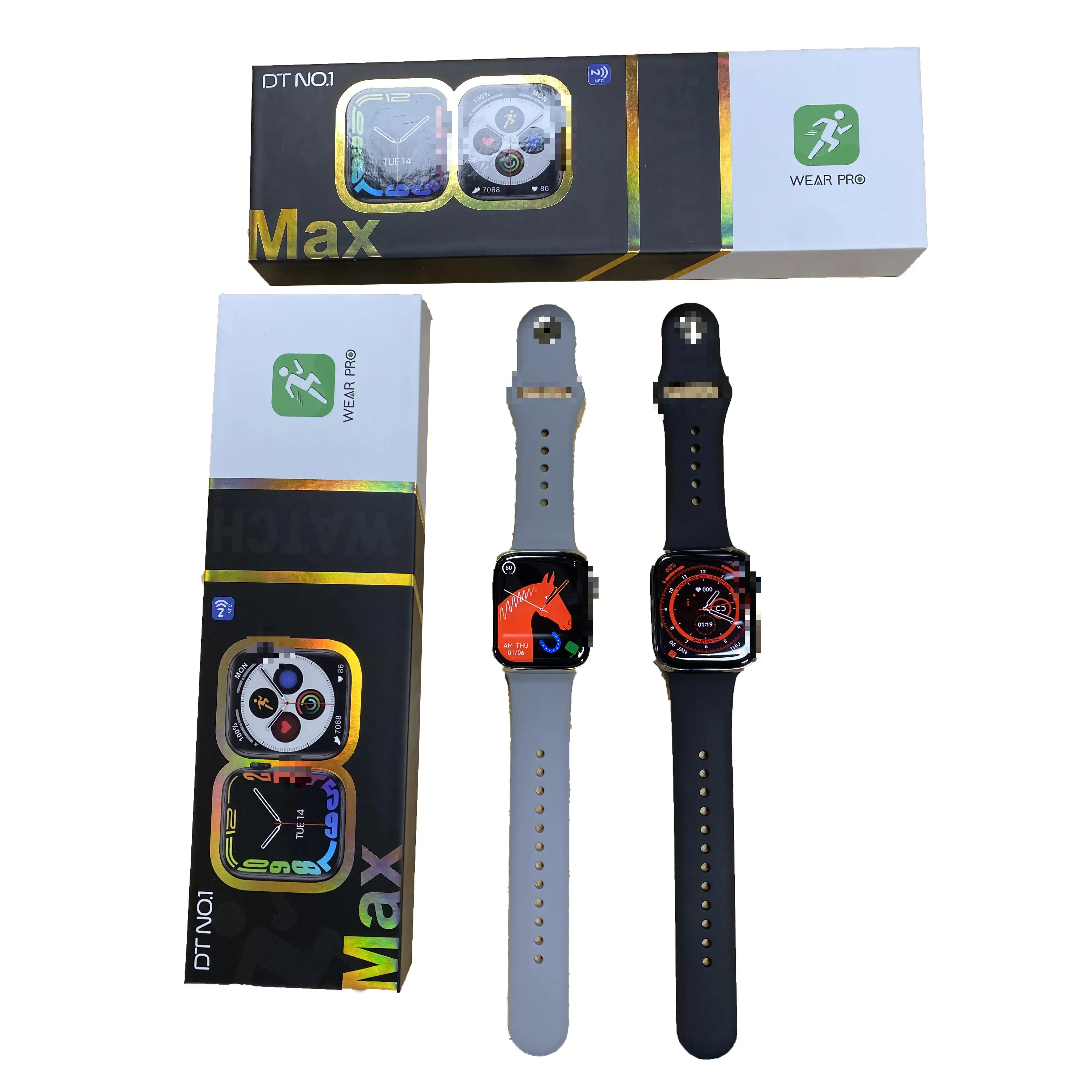 2.0 Inch Screen Full Touch Watch Mobile Wireless Charging Smart Watch For Dt8 Max