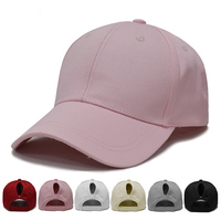 Czelrine Low Moq Verkooppromotie Jongeren Distressed Custom Logo Hoed Goedkope Zwarte Effen Blanco Heren Paardenstaart Mesh Baseballpet