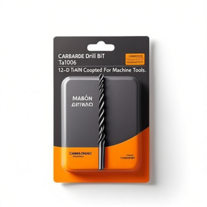 Foret en carbure Ta1006 12xD Nano TiAlN revêtu pour machines-outils - Product Image 2