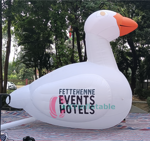 Vente <span class=keywords><strong>chaude</strong></span> 2026 : Grand <span class=keywords><strong>ballon</strong></span> gonflable en forme d'oie pour la publicité - Product Image 4