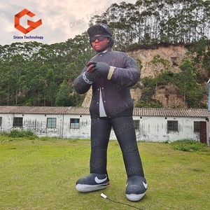 Lifelike Inflatable Celebrity Model Customized Inflatable Hip-Hop Rapper Eazy E Blow up Cool <strong>Boy</strong> Mascot - Product Image 2