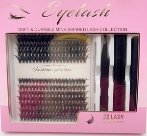 Premade 6D 0.07mm siêu mềm người hâm mộ CD Curl ngắn gốc handmade lông mi mở rộng giảm giá trong Hộp bao bì - Product Image 2