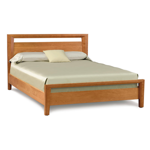 Modern <b>Queen</b> <b>Size</b> Solid Oak Wood Platform <b>Bed</b> Durable Wooden <b>Bed</b> Frame for Home Bedroom Furniture - Product Image 1