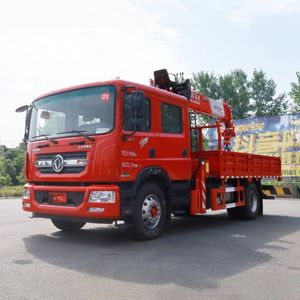 Camion-grue Dongfeng 8 tonnes à double cabine 4x2 DFAC avec grue montée sur véhicule à vendre - Product Image 5