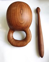 Wooden Fish Tension-relieving Maple Traditional Musical Instrument Stringed Instrument Percussion