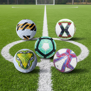 Balones de Fútbol Talla 5, Ligeros y Ecológicos, para Entrenamiento Juvenil y Partidos Oficiales, PVC Resistente, Cosidos a Máquina, Novedad 2026 - Product Image 1