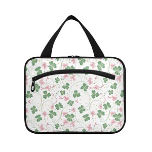 Custom Logo Large Capacity Zipper Fashionable Hanging Travel <b>Toiletry</b> Bag Women Cosmetic Wash <b>Storage</b> Travel Bag - Product Image 1