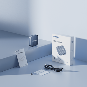 ACASIS-Disco duro portátil externo de aluminio, USB C a <span class=keywords><strong>M</strong></span>.<span class=keywords><strong>2</strong></span> 2230 NVME SATA 10Gbps, carcasa magnética SSD para teléfono - Product Image 4