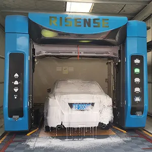 Risense-ماكينة غسيل السيارات الأتوماتيكية بدون لمس, مزودة بذراع مزدوج ، تعمل بالضغط العالي ، بدون لمس وبدون فرشاة ، موديل 2022