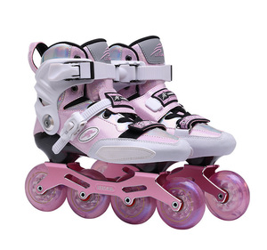 Kingfun PAPAYA Jointly Gt9 Patins à roulettes de compétition professionnels pour adultes, avec coque en cuir et fibre de carbone, roues en PU pour freestyle, haute performance - Product Image 6