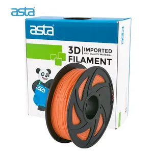 ASTA 공급 업체 3D 프린터 필라멘트 PLA 투명 오렌지 1.75mm 1KG 모집 에이전트