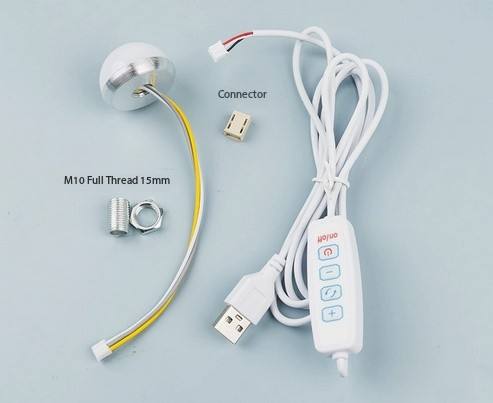 Blanc chaud + blanc jour + blanc froid - Connecteur PH2.0