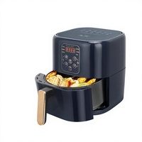 Friteuses à air chaud intelligentes à commande tactile, grande capacité 4L-5L, à circulation d'air chaud, sélectionnées avec soin et fournies directement par l'usine