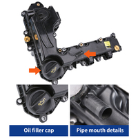 9802912580 Citroën C4 C3XR Peugeot 2008 308S 408 Ensemble de couvercle de soupape de moteur Tête de cylindre 3639887