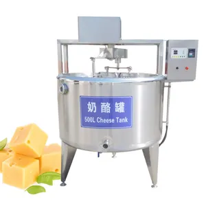 Automatic Cheese Processing Tank Cheese Production Line/ Milk Dairy Processing Machines Cheese Maker Machine