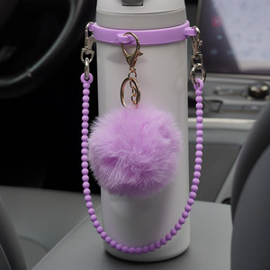 Chai nước xử lý Dây đeo Silicone chai nước sling, 3 lỗ an toàn chai Nước Chủ Ring cho Stanley cup phụ kiện - Product Image 3