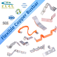 Barre omnibus en cuivre à revêtement PVC flexible et facilement extensible pour appareillage basse tension et armoire de distribution principale d'usine