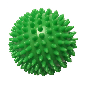 Haute densité noir 7.5cm 9cm Fitness main pied se détendre perdre du Muscle rigide PVC Spiky balle de Massage - Product Image 2