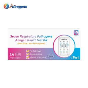 AfireGene Offre Spéciale Kit de <span class=keywords><strong>Test</strong></span> Respiratoire Combiné 7 en 1 10 en 1 <span class=keywords><strong>Test</strong></span> Rapide d'Antigènes Grippe A&B <span class=keywords><strong>RSV</strong></span> ADV MP PIV1/2/3/4 - Product Image 2