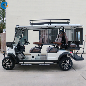 Carrito de Golf Eléctrico de Moda con 4 Asientos para Pasajeros, con Batería de Plomo-Ácido, Certificado CE, Autonomía de 70-90 km, Gran Venta en EE. UU. y Canadá - Product Image 3