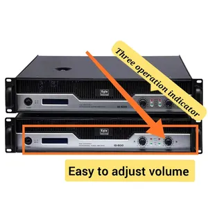 Pro áudio id-800 estágio master 800w padrão de som amplificador de potência profissional para venda