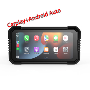 New Carplay Với <span class=keywords><strong>GPS</strong></span> Cho Xe Máy <span class=keywords><strong>Android</strong></span> Tự Động Máy Tính Bảng Water Proof IP67 Moto Carplay 6.25 "Tầm Nhìn Ban Đêm Máy Ảnh Máy Nghe Nhạc Navigator - Product Image 2